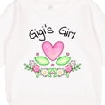 thumbnail image 3 of Inktastic Gigi's Girl Heart Flowers Toddler Sweatshirt, 3 of 4