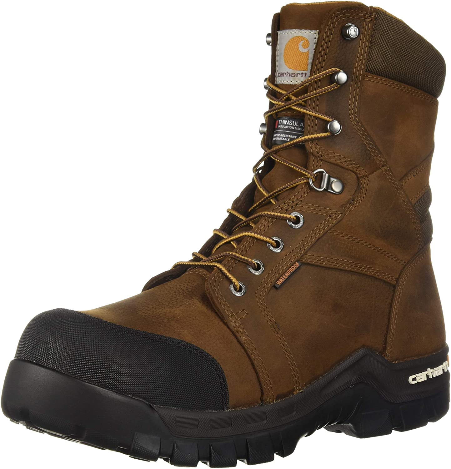 8 inch insulated work boots
