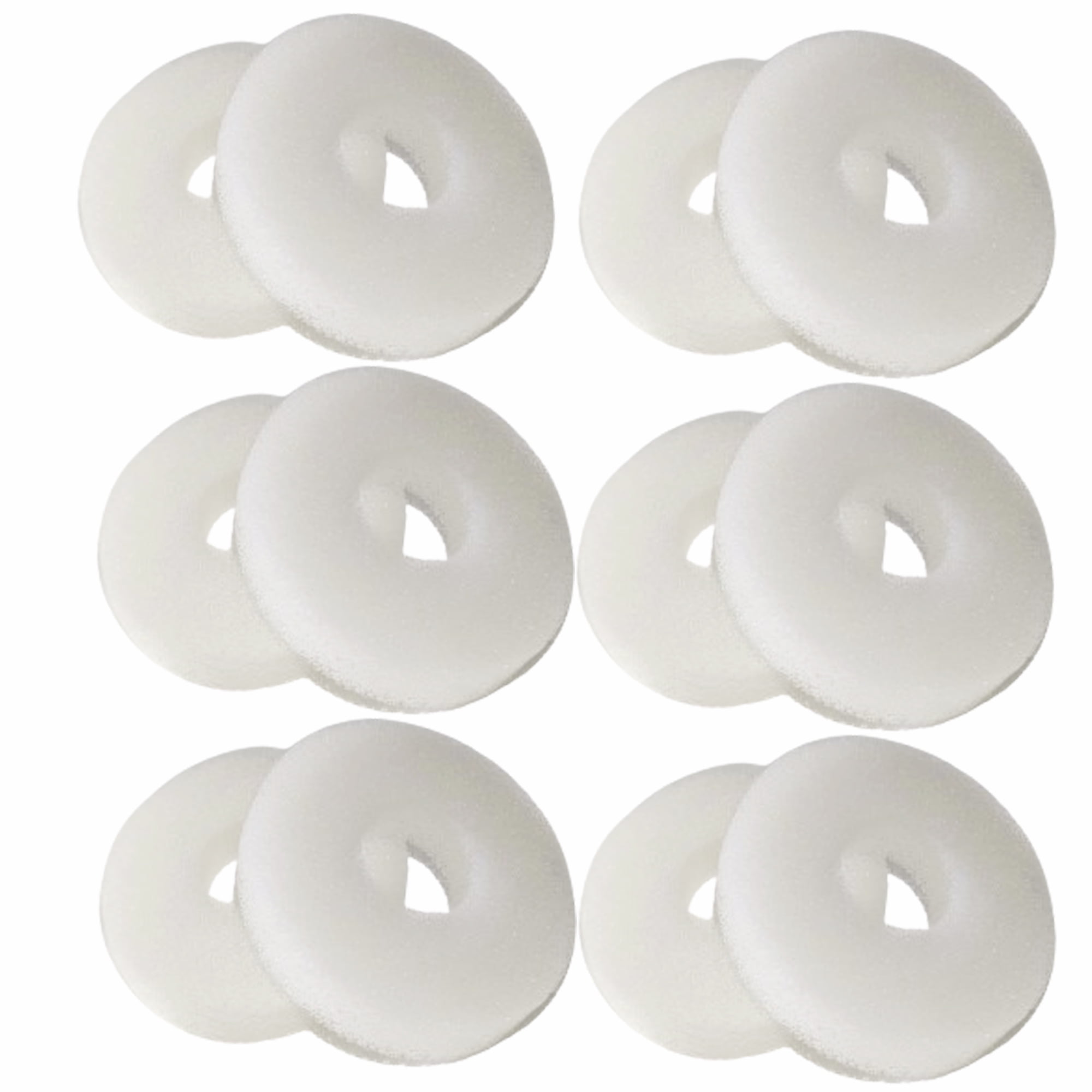 Qzbhct 16 Pcs Round Foam Filter Pads for Biorb Aquarium Bio Sponge Replacement Service Kit