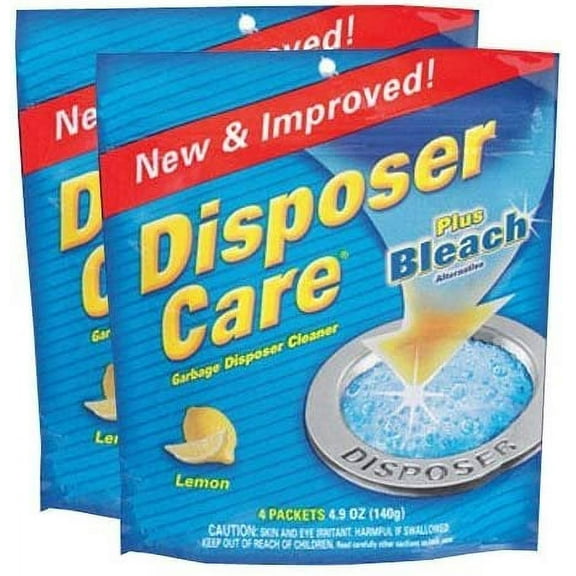 Disposer Care Garbage Disposer Cleaner, Lemon, 4 ct Pack of 6 4 ct ea