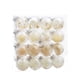 thumbnail image 2 of Puntoco Bola Navideña Bola Plástica Pet Transparente Pintada 6Cm Beige,Decoración Hogareña, 2 of 6