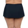 thumbnail image 3 of Aqua Green, Women's Plus Size Skirted Bottom, True Navy Blue, 2X, 3 of 4