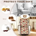 thumbnail image 5 of TSOVTHRID Cardinal Poinsettia Pinecone Print Recliner Covers Recliner Sofa Cover Furniture Protector Recliner Chair Covers with Elastic Strap Washable Dog Couch Recliner Cover for Christmas Decor, 5 of 7