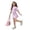 Light pink, variant on Grblisyd Girls 2 Piece Outfits Cute Solid Color Short Sleeve Tops and Casual Skirt Set