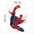 thumbnail image 3 of 3D Spiderman Wall Stickers Effect Bedroom Decor Stickers Decoration Giant Wall Sticker Repositionable Wall Stickers Kids Spiderman, 3 of 3