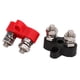 thumbnail image 1 of Pernos de Terminal Doble M8 Pernos de Terminal de Servicio Pesado Doble M8 48V Negro Rojo con Terminal de Cobre Tubo Termorretráctil Universal ANGGREK Otros, 1 of 8