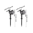 thumbnail image 3 of Solar Lights Solar Spotlights Outdoor Light Control Ground Inserted Lights Household Outdoor Courtyard Lights Garden Tree Lights Solar lLghts Outdoor Waterproof, 3 of 9