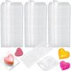 thumbnail image 1 of 150Pack Wax Melt Container 1.3 oz Plastic Wax Melt Set,Heart Shape, 1 of 5