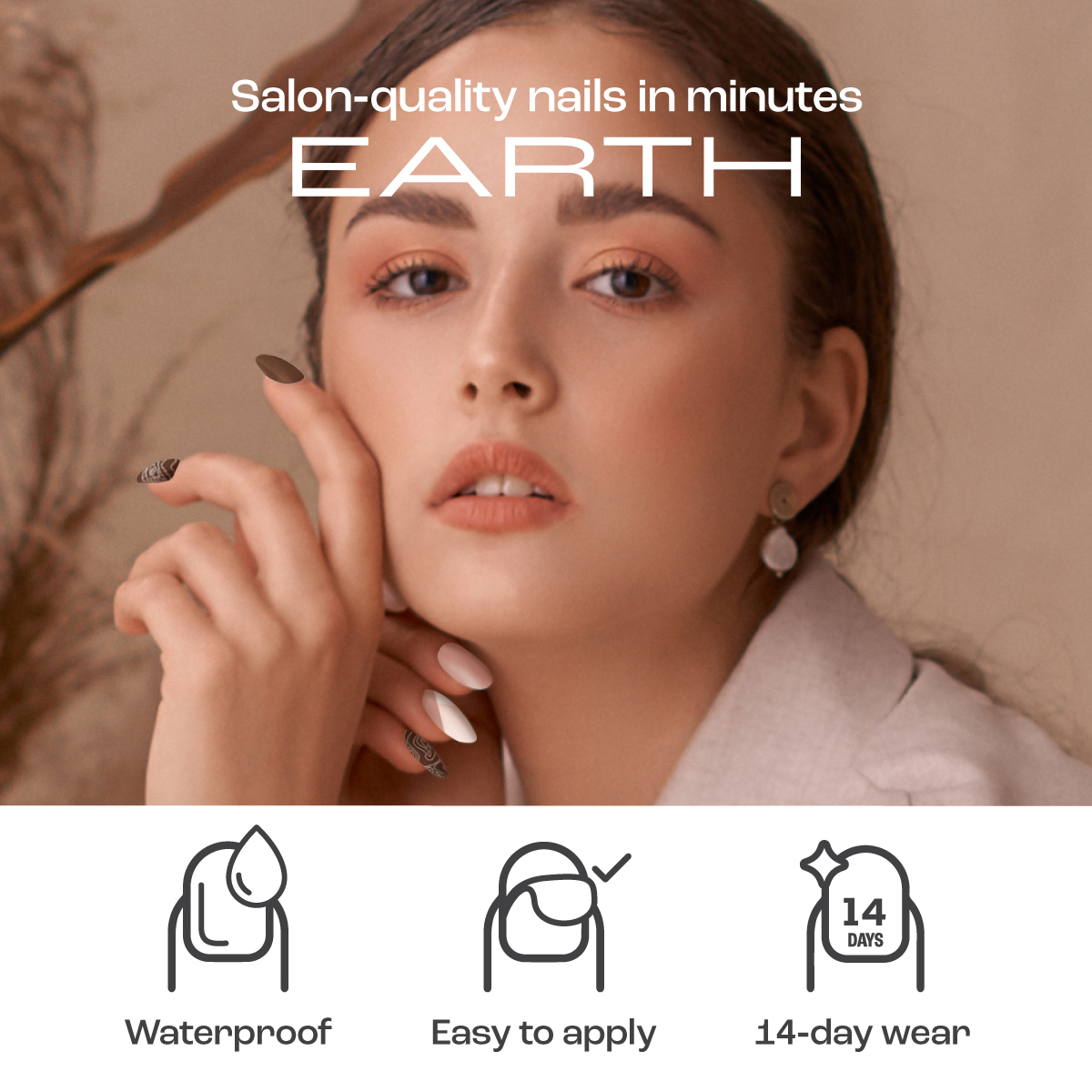 Gya Labs Nagelsticker Set – 20 Stück, Halbgehärtete Gel-Nagelstreifen – Langlebig & Wasserdicht – Für Nail Art & Besondere Anlässe