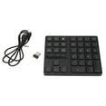 thumbnail image 1 of Teclado numérico inalámbrico de 35 teclas, diseño ergonómico inalámbrico de 2,4 G, silencioso, de rebote rápido, para juegos de una mano en casa., 1 of 14