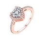 thumbnail image 2 of Anillos para mujer, regalos para mujer, exquisita forma de corazón, joyería de compromiso, boda, accesorios, regalo, anillo de moda., 2 of 5
