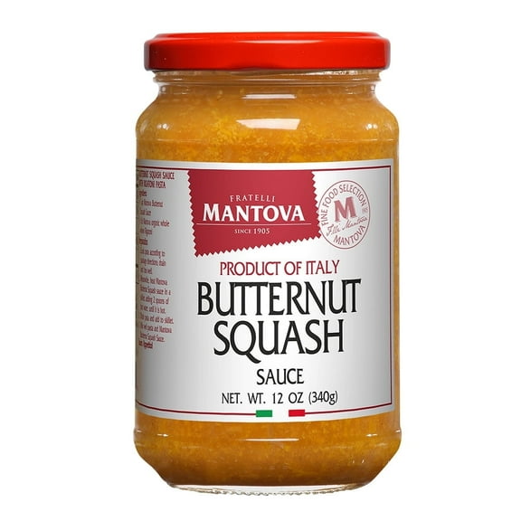 Mantova Butternut Squash Sauce, 12 oz (Pack of 2)