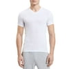 Calvin Klein Men's T-Shirt Ultra Soft Modal Short Sleeve V-Neck Tee NM1659, White, L