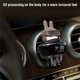 thumbnail image 5 of Puntoco Punk Rabbit Airship Carfragrance Cartoonairoutlet Aromaterapia Pequeño Ventilador Decoración Accesorios Perfume Coche Ambientador Coche, 5 of 5