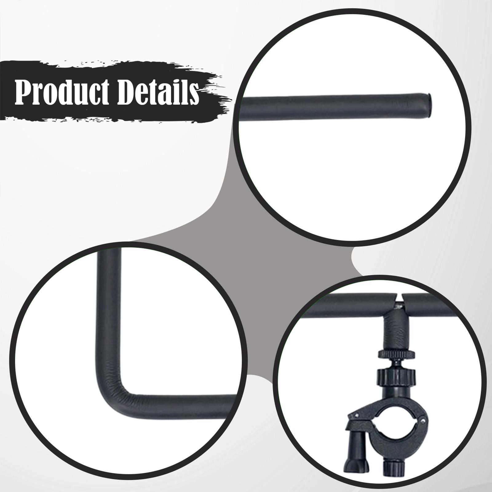 Guitar Hanger Cello Holder Music Stand Iron Material Soft Sponge Protection for Home Stage and Studio