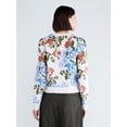 thumbnail image 3 of Free Assembly Women's and Women's Plus Sweater with Long Puff Sleeves, Midweight, Sizes XS-4X, 3 of 5