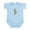 Sky Blue, variant on CafePress - HOW I ROLL Infant Bodysuit - Baby Light Bodysuit, Size Newborn - 24 Months