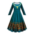thumbnail image 3 of Disfraces de Mérida para niña, capa, disfraces de Halloween para chico, traje de sirvienta Haori, disfraz de Mérida, vestido de fantasía de Anime, fantasía de Carnaval, 3 of 4