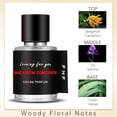 thumbnail image 3 of Perfume For Men, Long Lasting Original Fragrance, Woody Bergamot, Cedar Licorice, Perfumes De Hombre, 50ml 1.7fl.oz, 3 of 4
