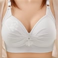 thumbnail image 2 of Gibobby Bras for Women No Underwire Wave Push Up Wireless Bra Seamless Bras Full Coverage Bralettes Lift Everyday Bras[White,XXL], 2 of 4