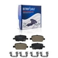 thumbnail image 6 of Detroit Axle - Front and Rear Brake Kit for 2018-2020 Buick Enclave 2017-2020 GMC Acadia, Drilled and Slotted Disc Brake Rotors Ceramic Brakes Pads Replacement, 6 of 8