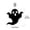 B, variant on Halloween Ghost Witch Window Lights, Rechargeable LED with Hanging Loop, Halloween Decorations Indoor Outdoor Decor for Window Wall Porch