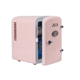 thumbnail image 2 of RCA Portable Retro 6-can Mini Fridge RMIS129, Pink, 2 of 4