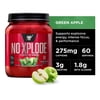 BSN N.O. Xplode Nitric Oxide Booster + Pre Workout Powder, Green Apple, 60 Servings