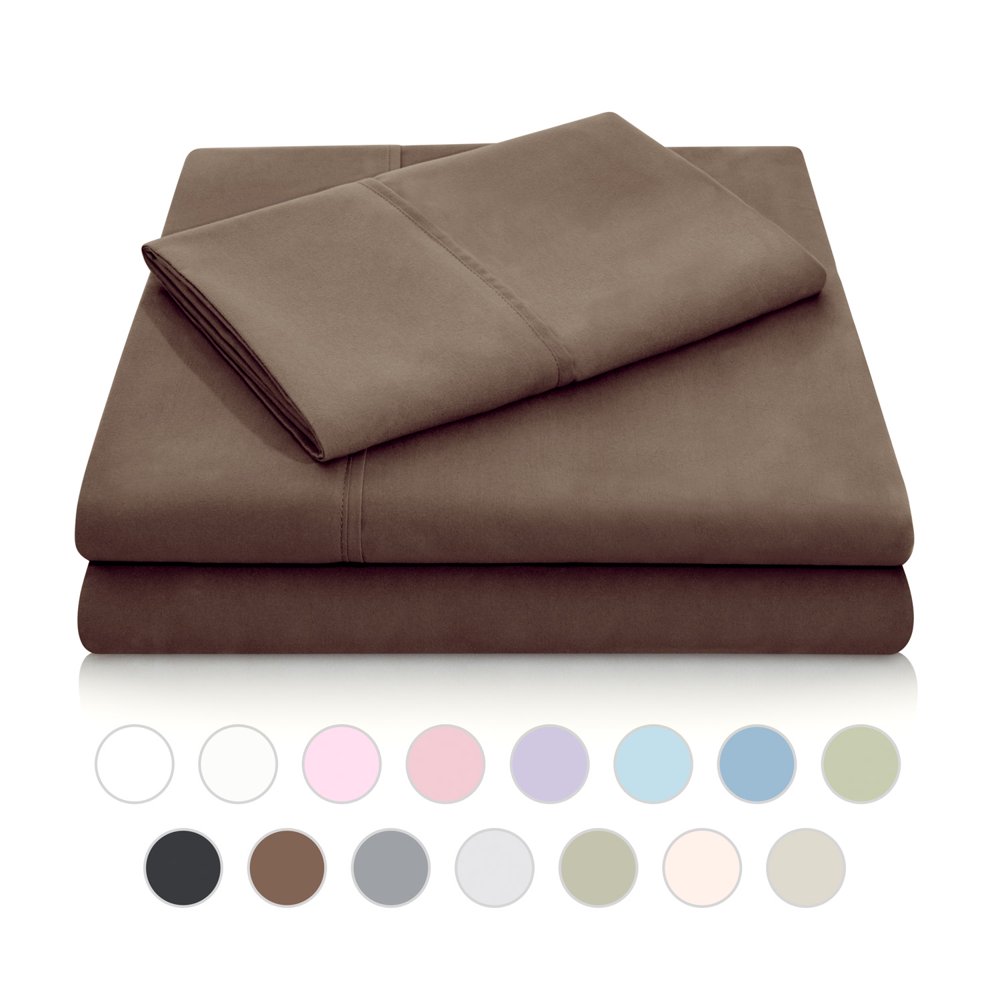 Woven Double Brushed Microfiber Sheet Set