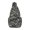 H, variante sur Sac Poitrine Bandoulière à Sangle Ajustable en Nylon, Sac de Taille pour Voyage, Randonnée, Sports, Décontracté, Usage Quotidien Hommes Femmes