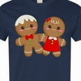 thumbnail image 4 of Inktastic Gingerbread Couple T-Shirt, 4 of 5