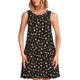 thumbnail image 1 of Fotbe Flower Pattern On Black Vestido de Verano sin Mangas para Mujer – Vestido Midi Línea A, Estilo Camiseta Floral, Vestido Playero Casual y Fluido, 1 of 7