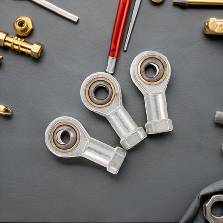 COMPUKAS 6Pcs Fish Eye Radial Bearing for Rod Ends Reliable Performance in Wet and Dry Conditions
