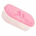 thumbnail image 2 of Food Storage Box Kitchen Fridge Transparent PP Double Grip box food storage box Fresh Food Storage Sealed Container, Pink, 2 of 7