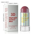 thumbnail image 4 of DPTALR The Brush Cream To Powder Blush Stick 2-in-1 Blush And Lip Makeup Stick Multi Functional Lazy Eye Shadow Powder Blusher, 4 of 4