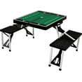 thumbnail image 2 of Picnic Time 811-00-175-795-0 Appalachian State Mountaineers Digital Print Portable Folding Picnic Table with Four Seats, Black, 2 of 3