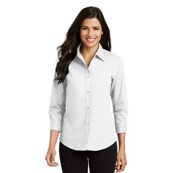 Port Authority Ladies 3/4-Sleeve Easy Care Shirt. L612