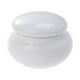 thumbnail image 1 of Mini recipiente de cerámica para crema roja, portátil, para maquillaje de viaje, sellado (blanco), 1 of 5
