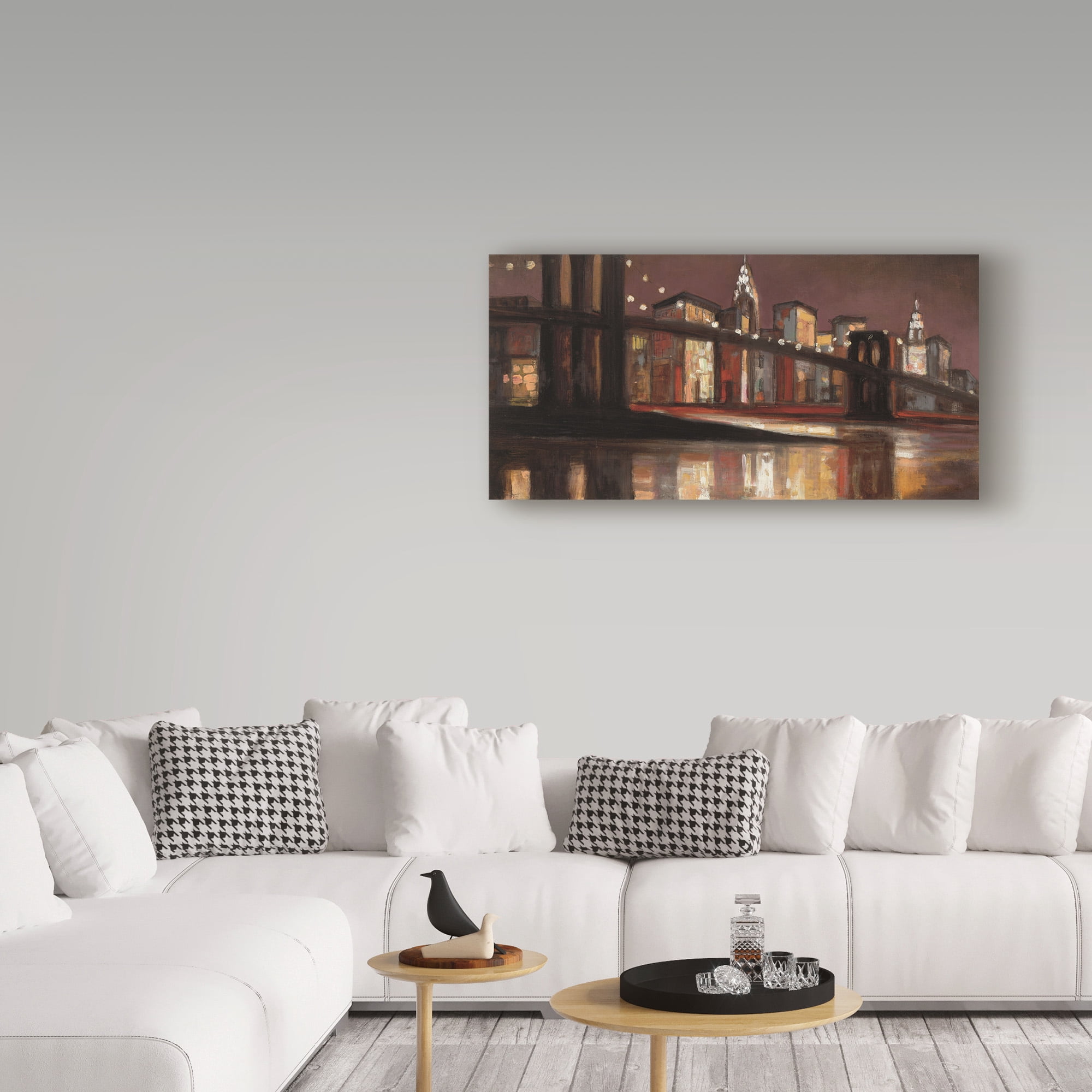 Trademark Fine Art 'NYC Nitetime' Canvas Art by Julia Purinton