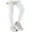 White, variant on GDREDA Girls Athletic Leggings Kids Dance Running Yoga Pants Workout Dance Tights Baby Girl Long Pants