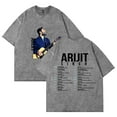 thumbnail image 3 of Arijit Singh Tour Merch Vintage Wash Tee Cosplay Women Men Fashion Short Sleeve Cotton T-Shirts, 3 of 7