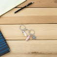 thumbnail image 4 of LOLIPPYY 2-Pack Creative Metal Keychains with Assorted Colors, Portable Key for Everyday Use, 4 of 8