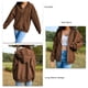 thumbnail image 2 of Sudadera Con Capucha Para Mujer, Color Puro, Transpirable, Con Hombros Caídos, Para El Hogar ANGGREK Otros, 2 of 6