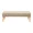 Beige, variant on Stretch Velvet Dining Bench Cover - Removable Slipcover for Kitchen Benches, Multiple Colors - Wrinkle Resistant