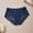 #39Navy, variant on Byworldtasic Plus Size Large Size High Waist Breathable for Women Thin Lace Breathable Seamless Underwear
