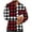 White, variant on Men Clothing, Men's Flannel Shirts Cotton Long Sleeve Plaid Shirt Casual Fashion Button Down Shirts Jackets with Pocket Fall Winter