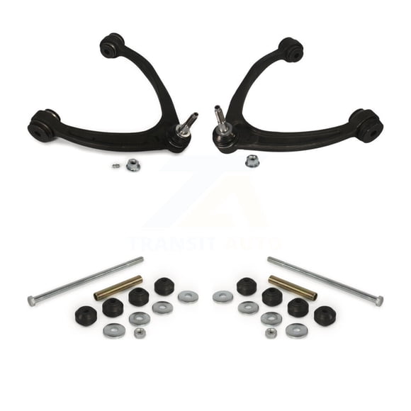 Front Suspension Control Arm and Ball Joint Assembly Link Kit for Car Chevrolet GMC Sierra 1500 Silverado Avalanche Tahoe Cadillac Yukon Escalade Suburban XL ESV EXT - Left Right Side K72-100009
