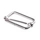 thumbnail image 5 of Soidarity 5 Pieces Belt Buckle Accessories Metal Adjuster Craft Bag Buckles Adjustable Rectangle Multi-Purpose Wire-Formed Purse Type3, 5 of 6