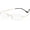 Gold, variant on Ultra Light Memory Titanium Alloy Rimless Flexible Reading Glasses Gold Slim Reader