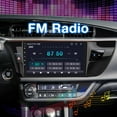 thumbnail image 4 of Android 13 Car Stereo Radio Compatible with Toyota Corolla 2014 2015 2016 Wireless Carplay&Android Auto, 10 Inch Touchscreen Bluetooth GPS Navigation, WiFi, FM Radio,Mirror Link,Backup Camera, 4 of 9